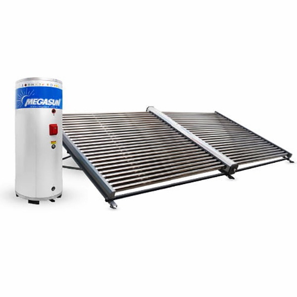 Hệ nước nóng năng lượng mặt trời dạng công nghiệp 500L loại ống chân không MGS-500-OT-VC