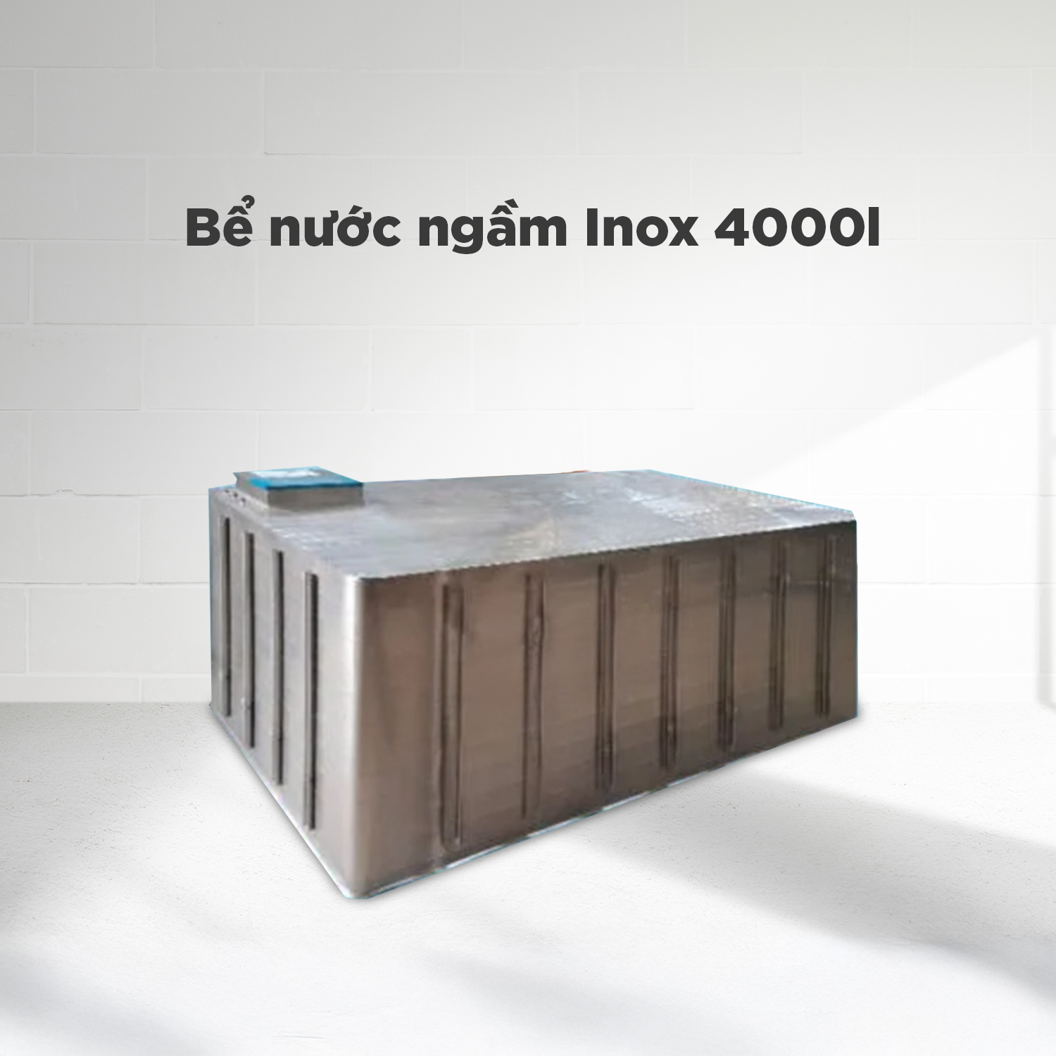 Bể nước ngầm Inox 4000l