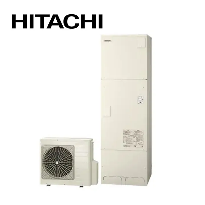 Máy bơm nhiệt tạo Nước Nóng Heatpump Hitachi BHP-FG46WU 460L madein japan new