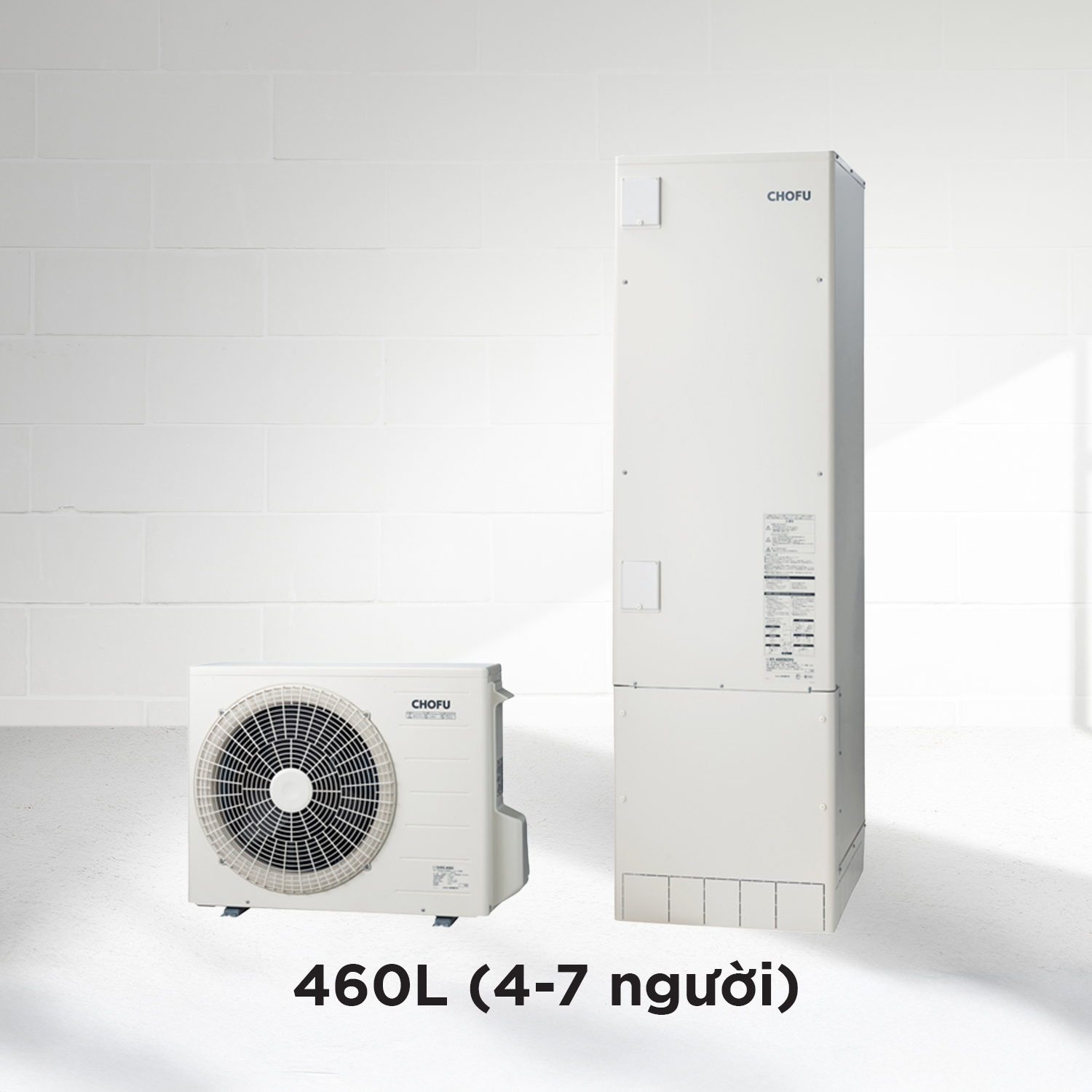 Máy bơm nhiệt Heat Pump CHOFU EHP – 4605B-460l- Nhật Bản