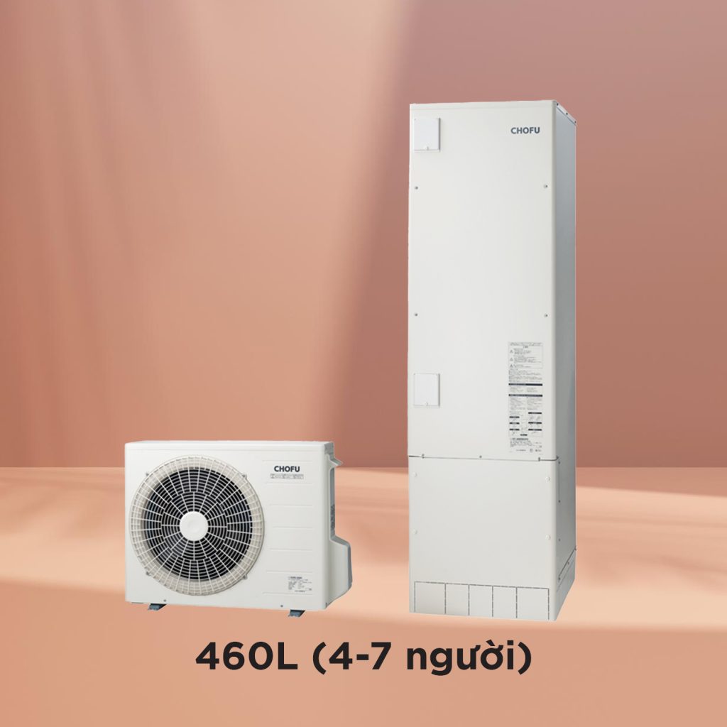 Máy nước nóng bơm nhiệt heat pump CHOFU EHP - 4605B 460l