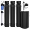 Bộ lọc tổng biệt thự nhập khẩu dùng muối hoàn nguyên PENTAIR WF4-UV-UF công suất 4m3/h- 6-10 phòng tắm 