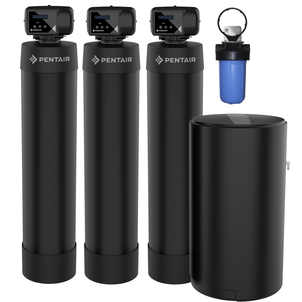 Bộ lọc tổng biệt thự nhập khẩu dùng muối hoàn nguyên PENTAIR WF4 công suất 3m3/h- 2-6 phòng tắm 