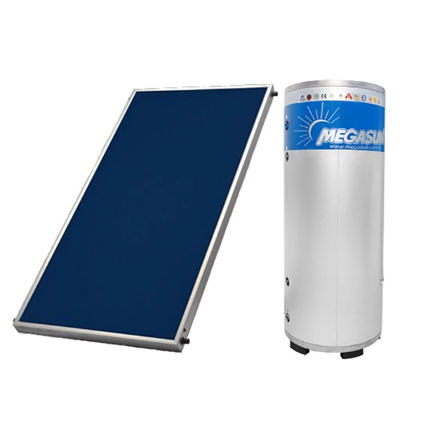 Hệ thống nước nóng công nghiệp 500L loại tấm phẳng tách rời MGS-500-CT-FC-S