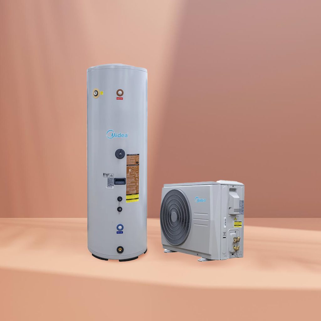 may-nuoc-nong-dan-dung-midea-dung-tich-binh-200-lit-1024x1024-1 Máy nước nóng bơm nhiệt Heat Pump Midea 200 Lít ( Dòng Split 2 khối )