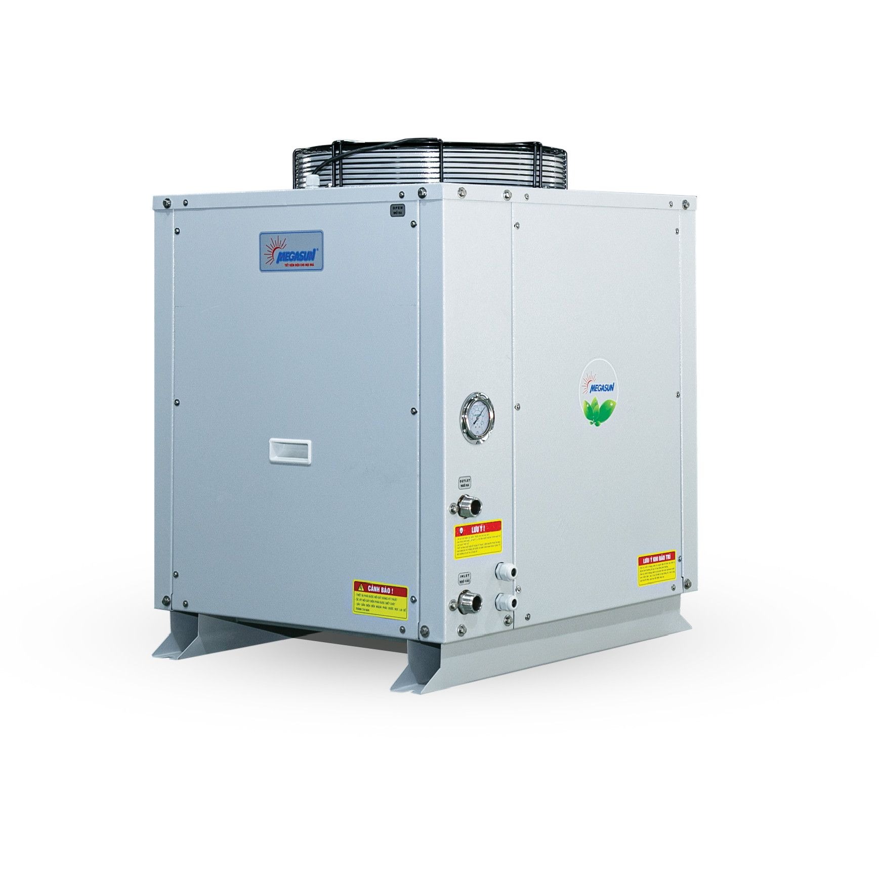 Bơm nhiệt làm nóng nước hồ bơi Megasun 6HP